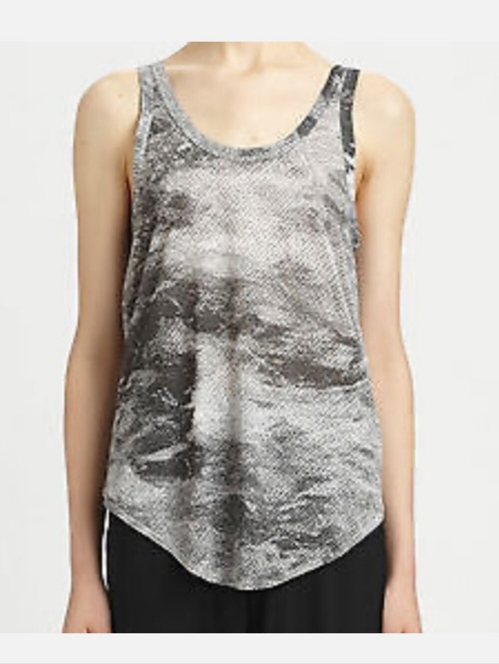 Helmut Lang Tank Top Dark Matter P